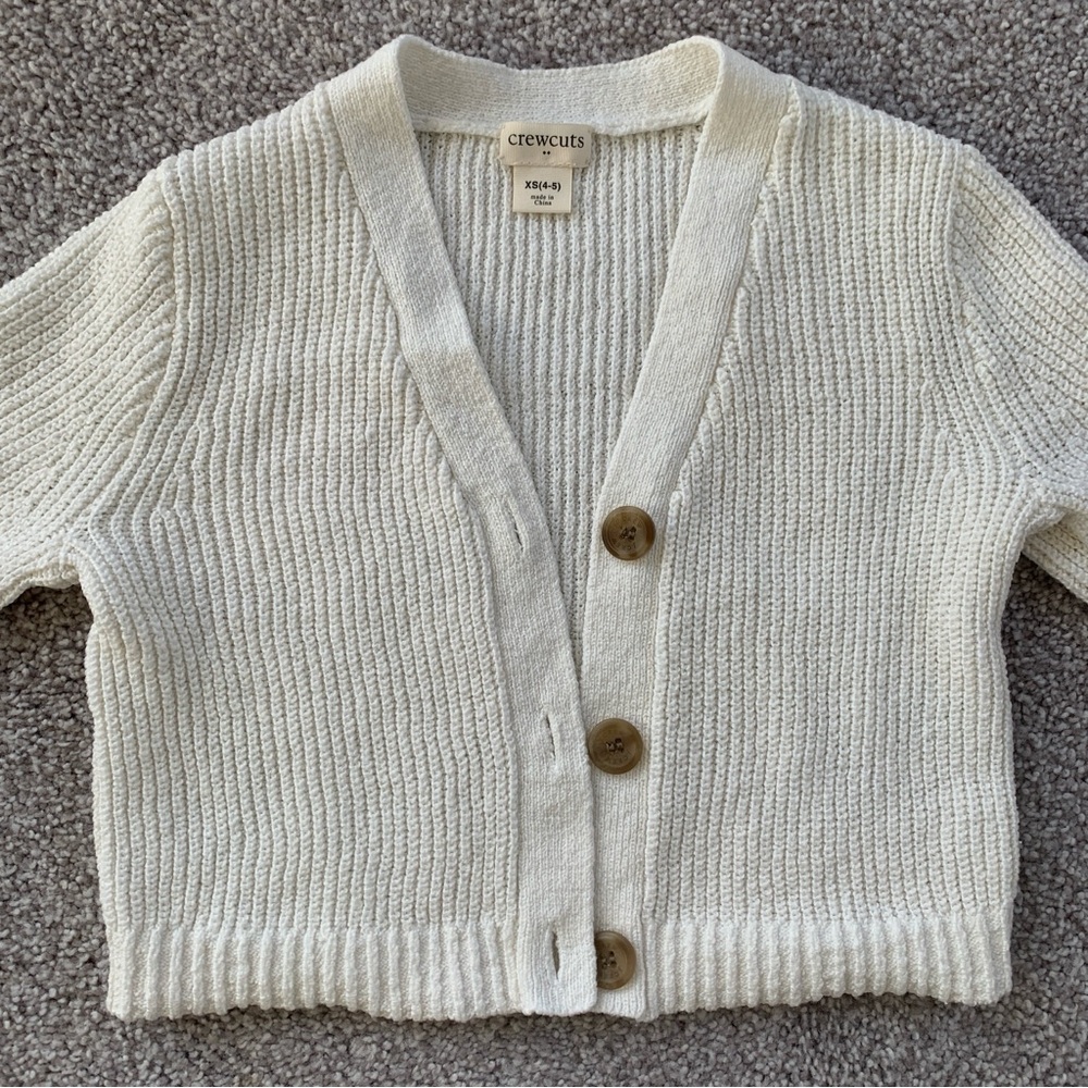 Crewcuts J Crew Kids Cardigan Sweater Extra Small